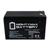 Mighty Max Battery 12V 9Ah SLA AGM Battery Replaces All-O-Matic SL-90-DC Slide Gate ML9-12102500